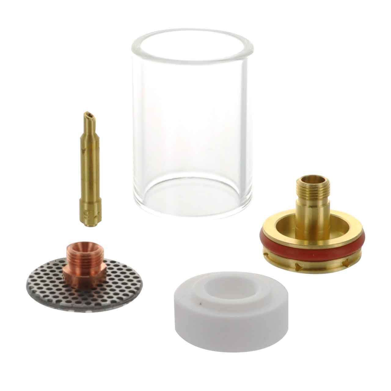 CK WORLDWIDE D4GS116LD Gas Saver Kit, 1/16", Glass Cup, 4 Series Large Diameter